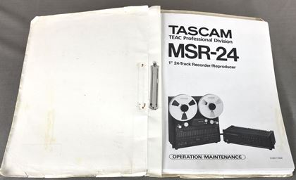 Tascam-MSR-24 tape deck service manual